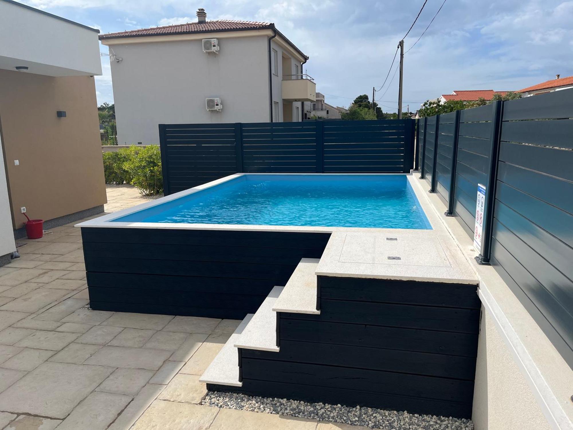 Poolhouse Flip Flop - Mit Privatem Pool Vir Exterior foto