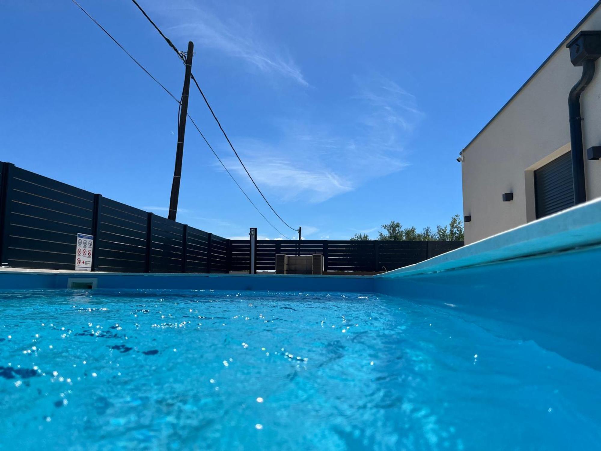 Poolhouse Flip Flop - Mit Privatem Pool Vir Exterior foto